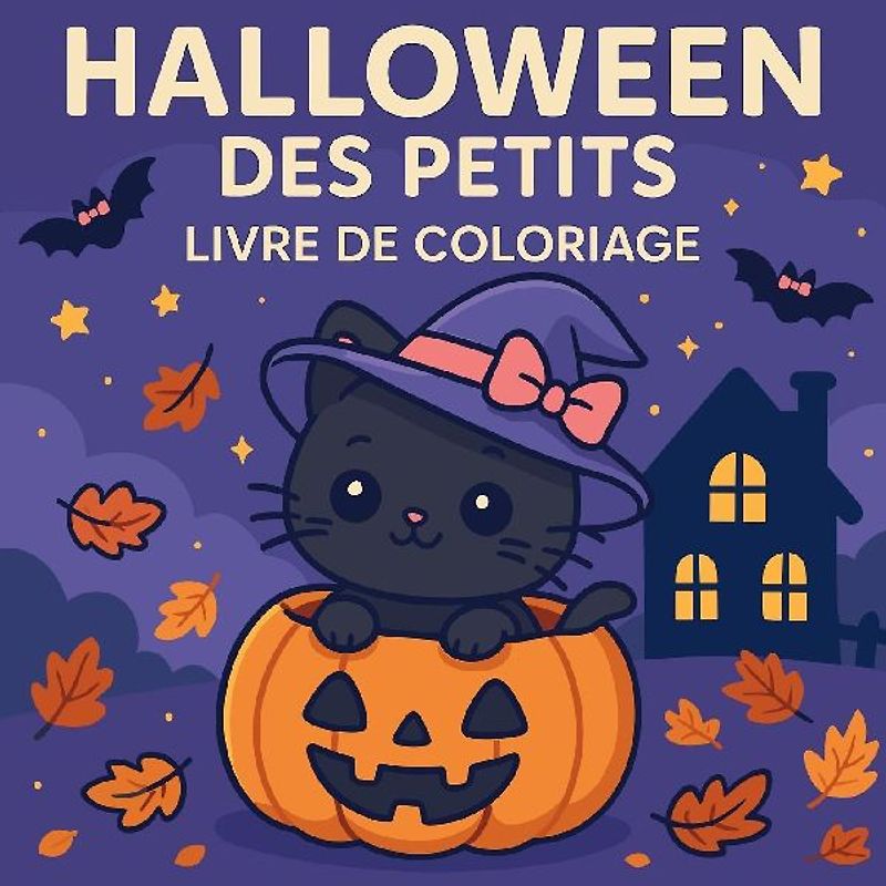 Halloween des petits - Livre de coloriage