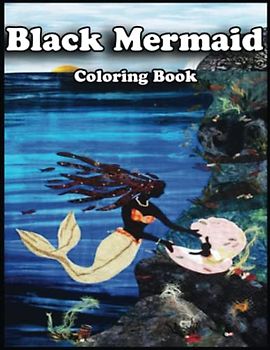 Black Mermaid: Amazing Gifts For Bison Lovers, Fans With 100 High Quality Print Pages, Use For Relax, Stress Relief And Creativity In Holidays