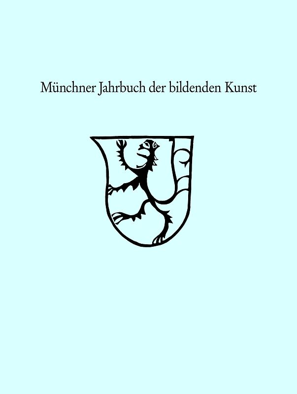 Münchner Jahrbuch der bildenden Kunst 2019