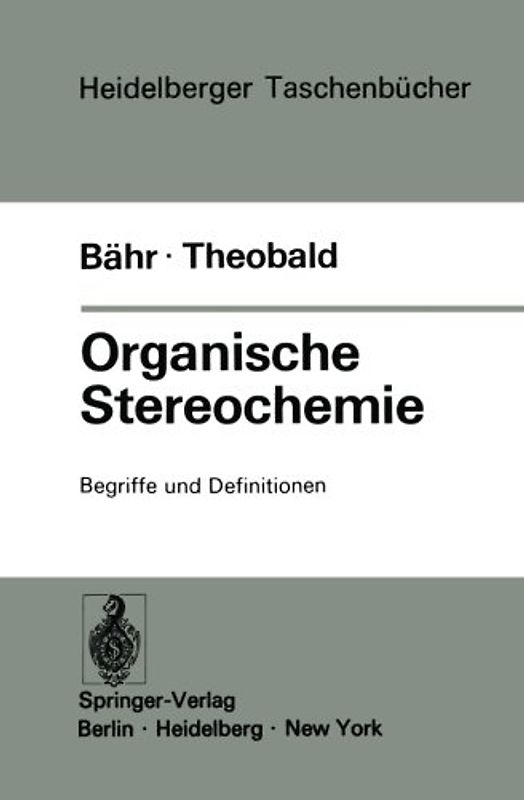 Organische Stereochemie