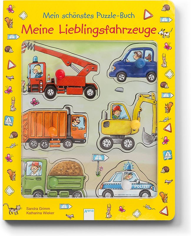 Meine Lieblingsfahrzeuge. Mein schönstes Puzzle-Buch