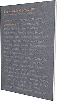 The Jesus Bible Journal, Deuteronomy, NIV, Paperback, Comfort Print