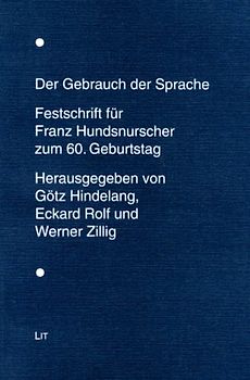 Der Gebrauch der Sprache