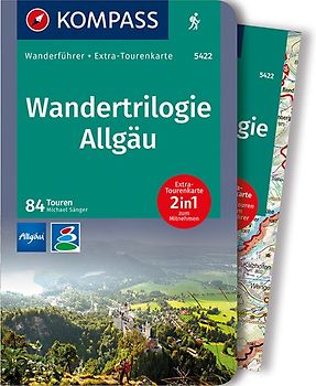 KOMPASS Wanderführer Wandertrilogie Allgäu