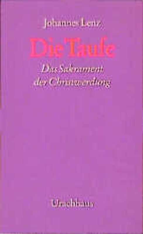 Die Taufe