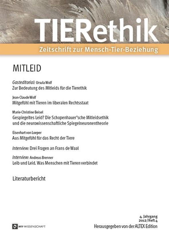 TIERethik 01/2012