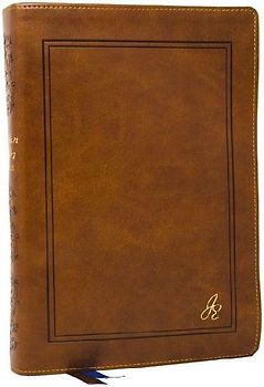 The Jonathan Edwards Study Bible: Experience Abiding Joy in Christ (Nkjv, Brown Leathersoft, Red Letter, Comfort Print)