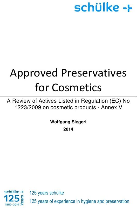Approved Preservatives for Cosmetics