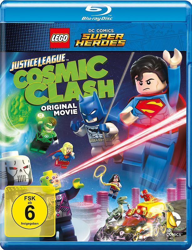 LEGO DC Comics Super Heroes: Justice League - Cosmic Clash Blu-ray Disc