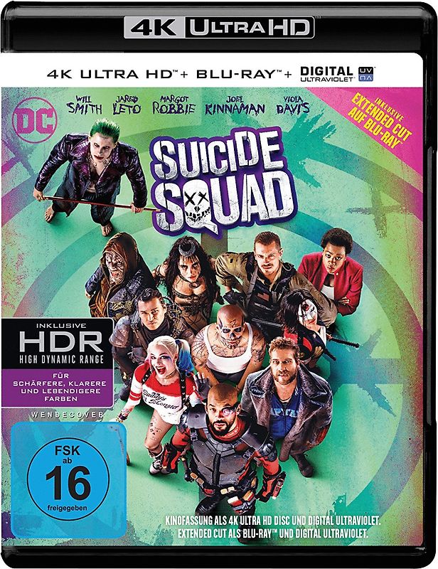 Suicide Squad [inkl. Extended Cut Blu-ray] 4K Ultra HD Blu-ray