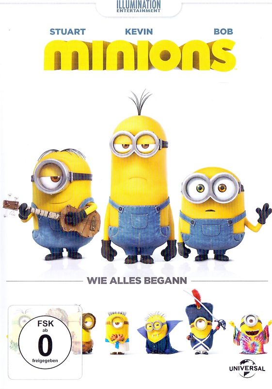 Minions: Wie Alles Begann DVD
