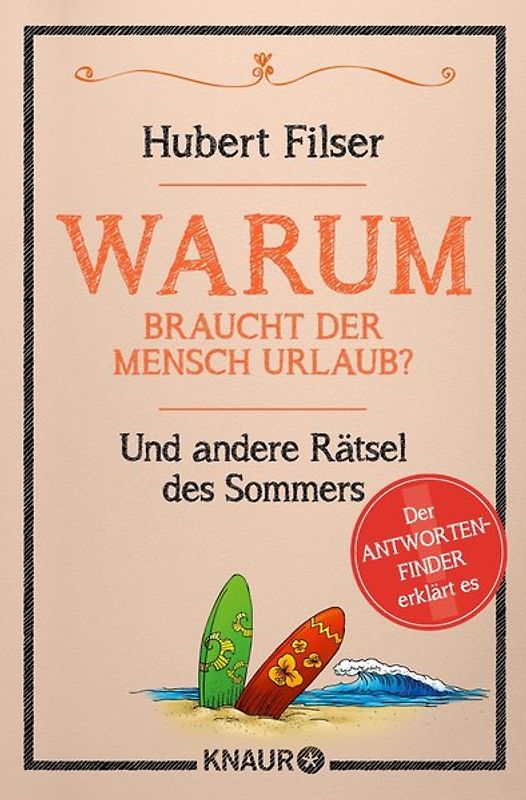 Warum braucht der Mensch Urlaub?