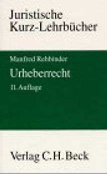 Urheberrecht. Ein Studienbuch