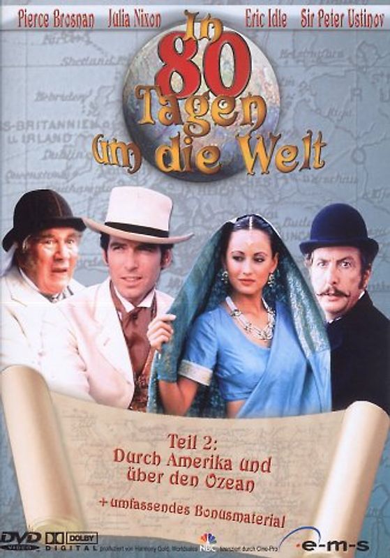 In 80 Tagen um die Welt - Teil 2 - Durch Amerika und ueber den Ozean DVD