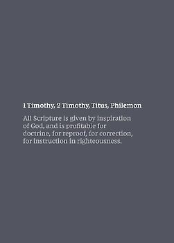 NKJV Bible Journal - 1-2 Timothy, Titus, Philemon, Paperback, Comfort Print | Softcover