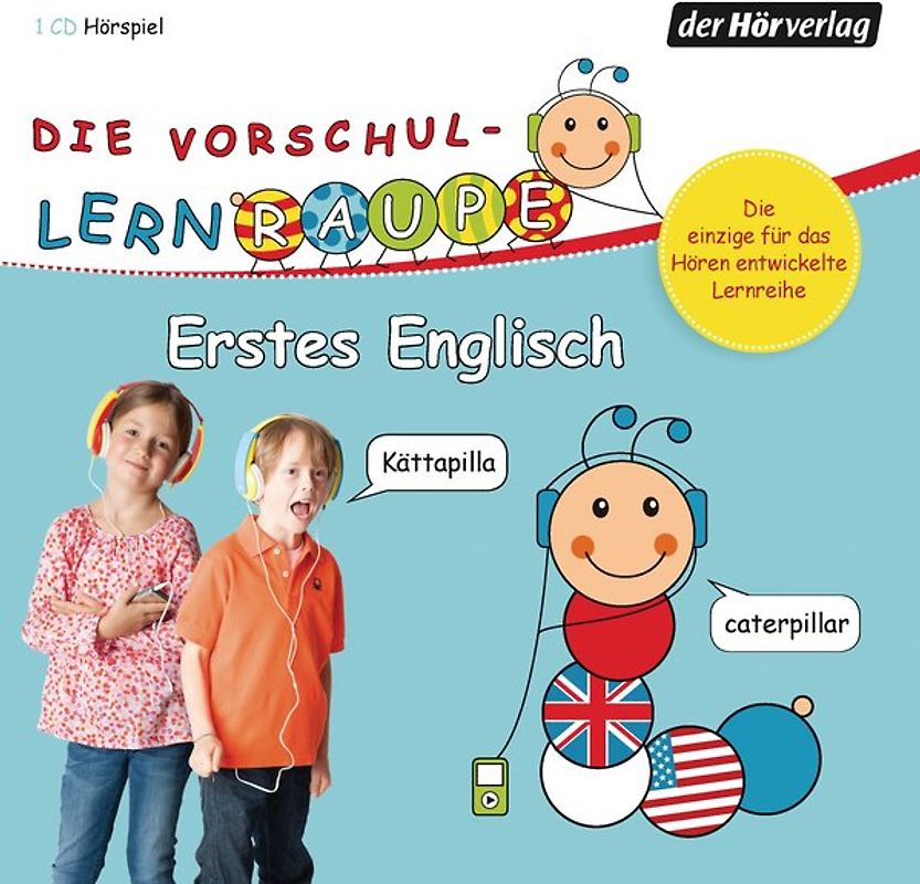 Die Vorschul-Lernraupe: Erstes Englisch