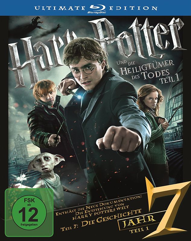 Harry Potter und die Heiligtümer des Todes - Teil 1 [Ultimate Edition] Blu-ray Disc
