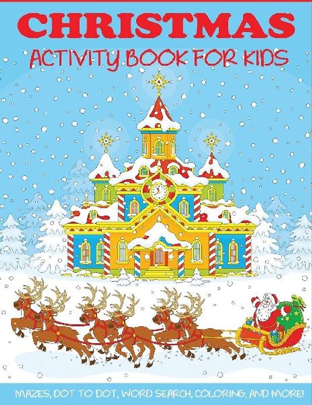 Christmas Activity Book for Kids
