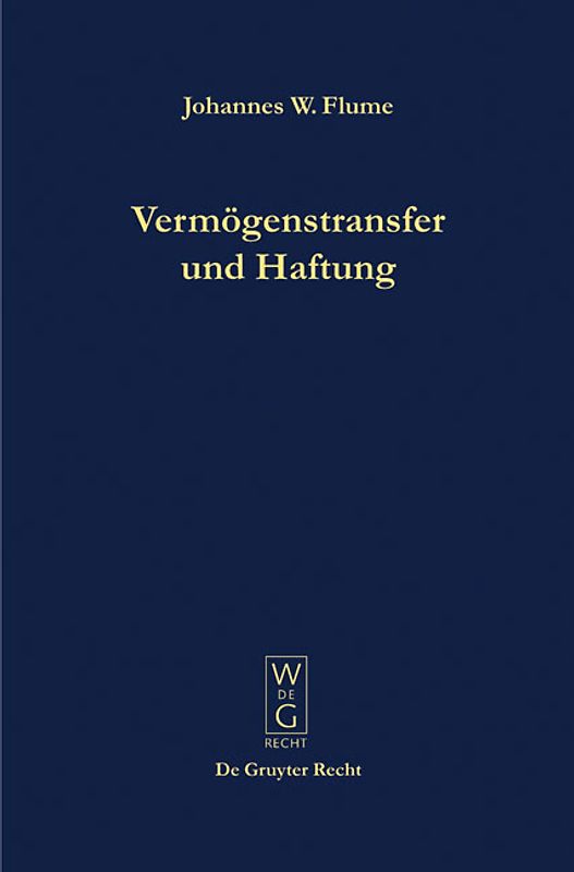 Vermögenstransfer und Haftung