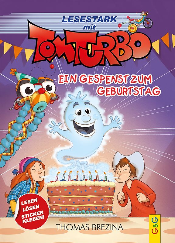 Tom Turbo – Lesestark – Ein Gespenst zum Geburtstag