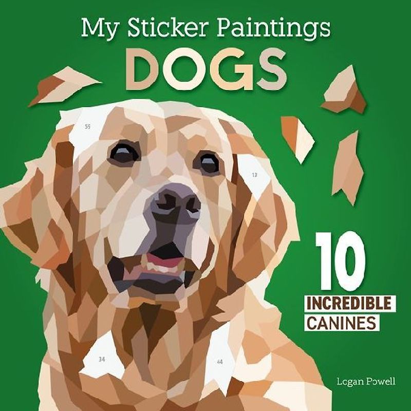 My Sticker Paintings: Dogs