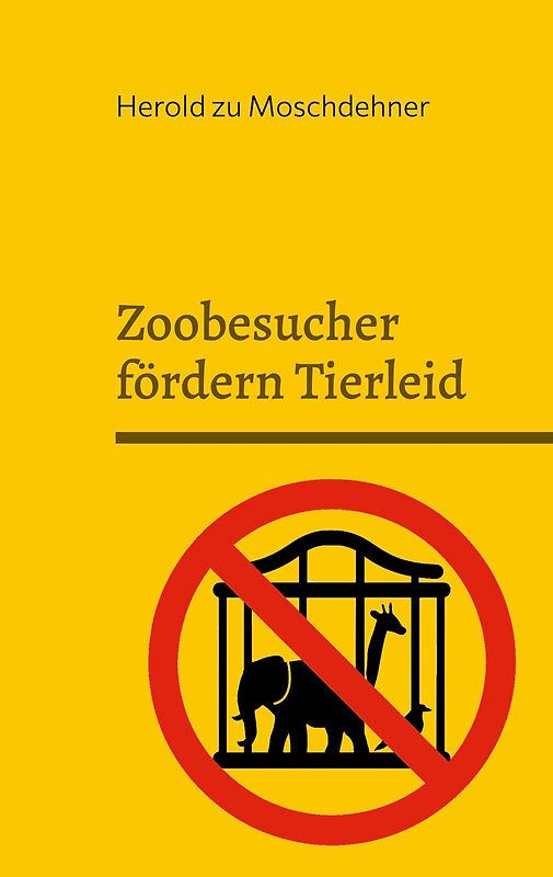 Zoobesucher fördern Tierleid