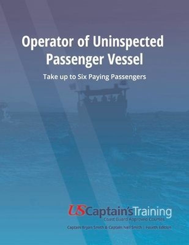 Operator of Uninspected Passenger Vessel: Take Up to Six Paying Passengers