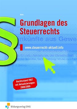 Grundlagen des Steuerrechts. Schülerband