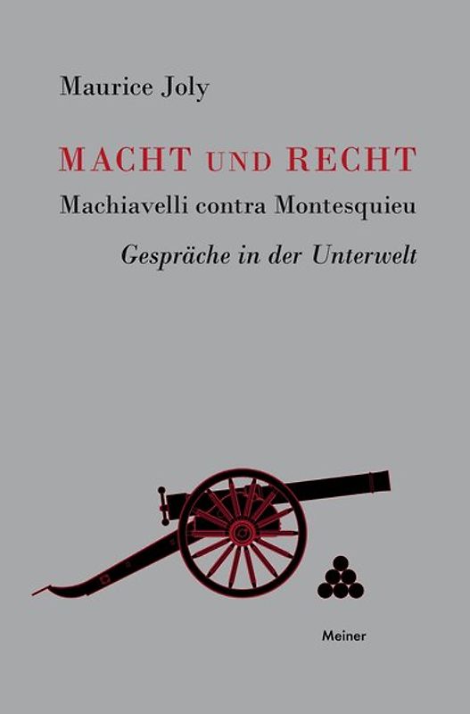Macht und Recht, Machiavelli contra Montesquieu