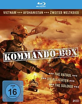 Kommando-Box: The Patrol / Die Alliierten / The Soldier [3 Discs] Blu-ray Disc