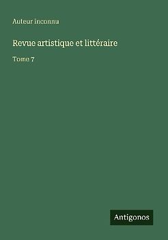 Revue artistique et littéraire