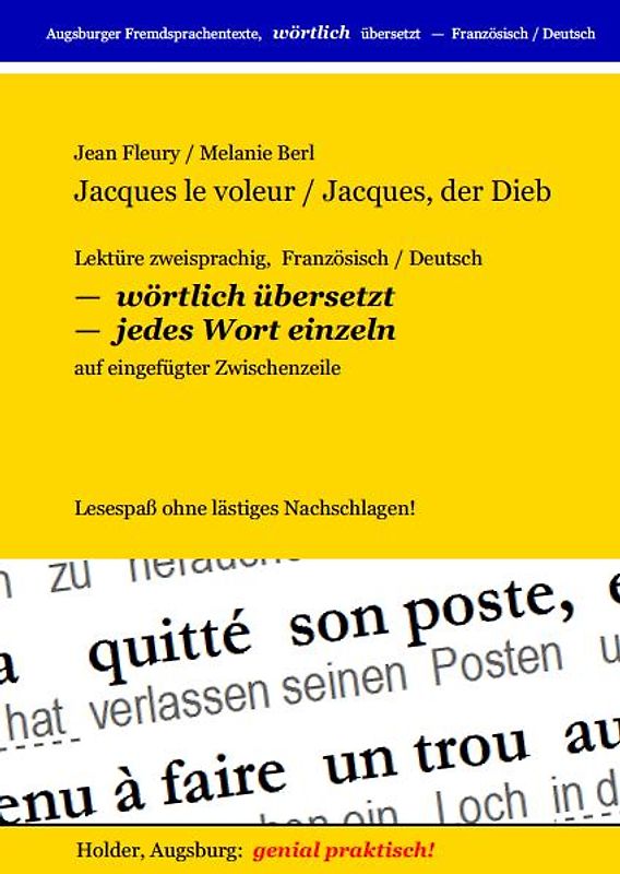 Jacques le voleur /Jacques, der Dieb