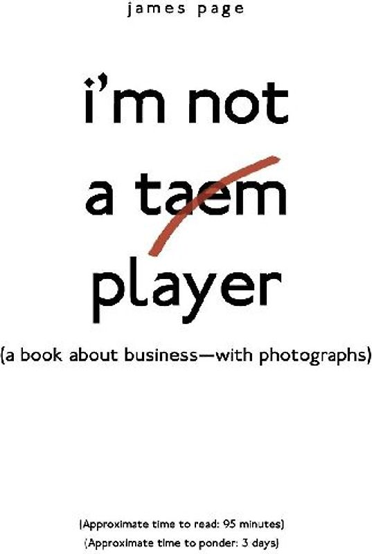 I'M Not a Taem Player