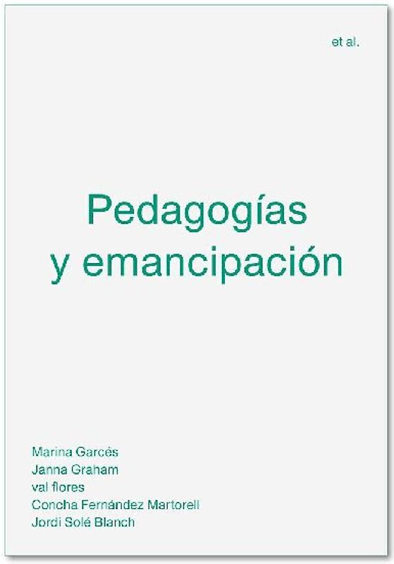 Pedagogías y emancipación