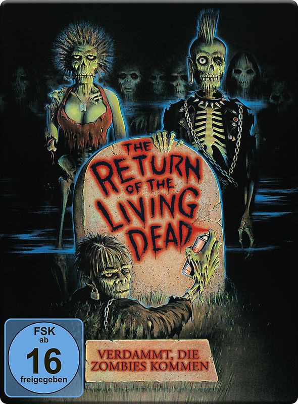 The Return of the Living Dead - Verdammt, die Zombies kommen [2 Discs, Steelbook] Blu-ray Disc