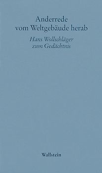 Anderrede vom Weltgebäude herab