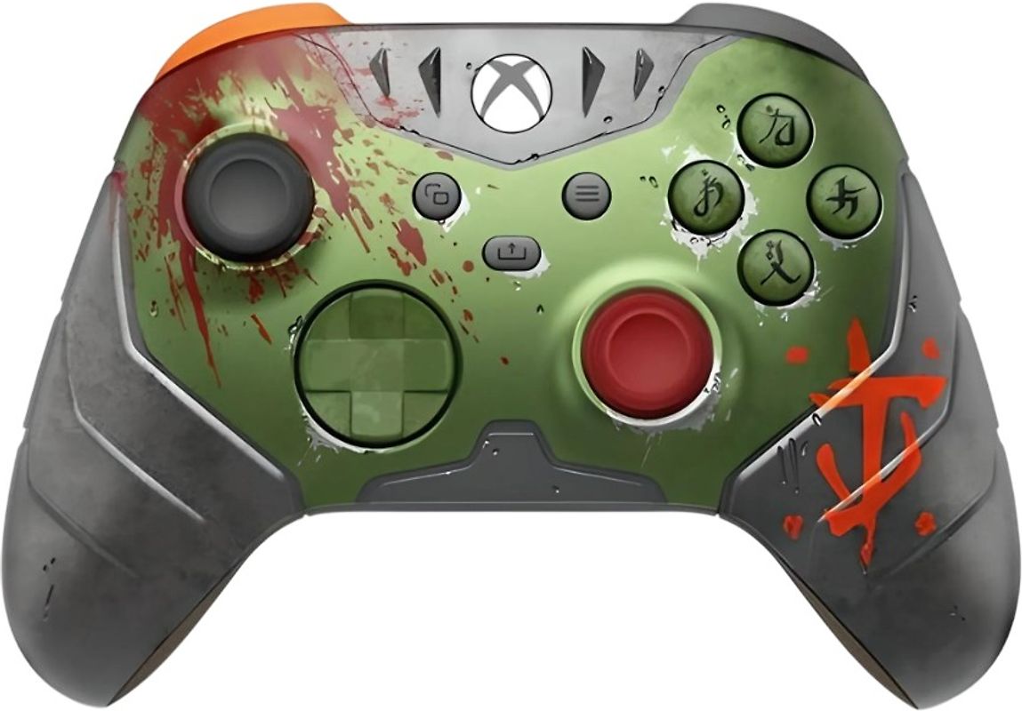 Microsoft Xbox Wireless Controller - DOOM: The Dark Ages Limited Edition Multicolore Bluetooth/USB Manette de jeu Analogique/Numérique Android, PC, Xbox One, Xbox Series S, Xbox Series X, iOS