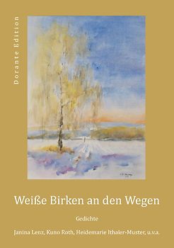 Weiße Birken an den Wegen