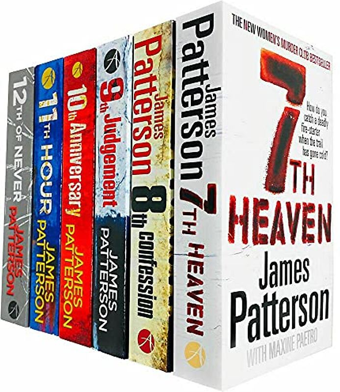 Womens Murder Club 6 Books Collection Set by James Patterson (Books 7 - 12)