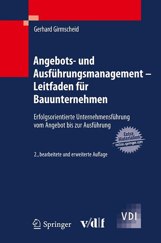 Angebots- und Ausführungsmanagement - Leitfaden für Bauunternehmen