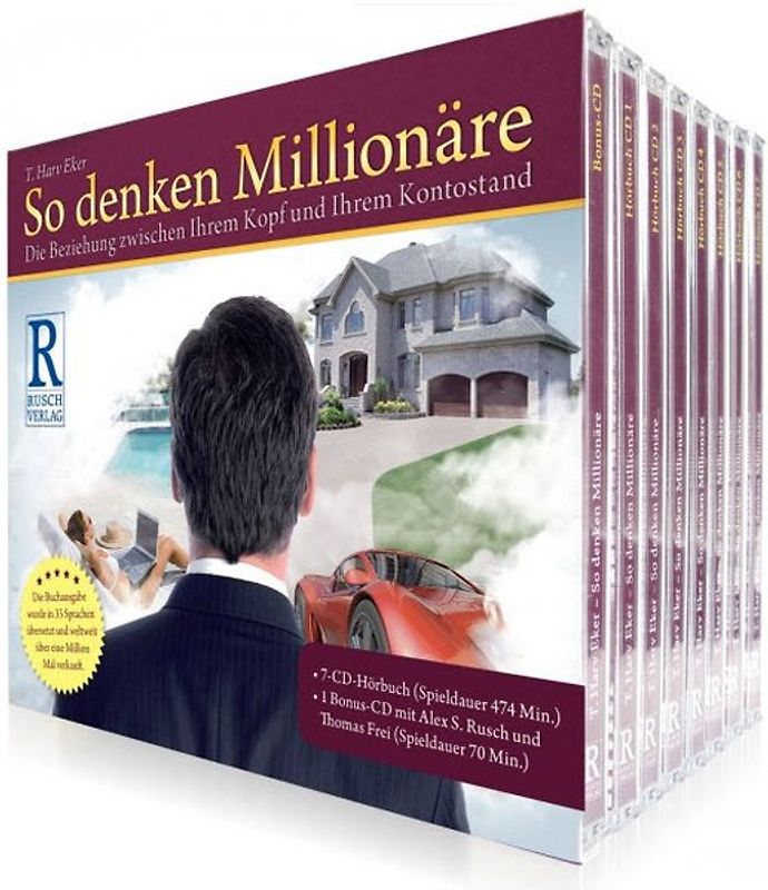 CD-Hörbuch "So denken Millionäre"