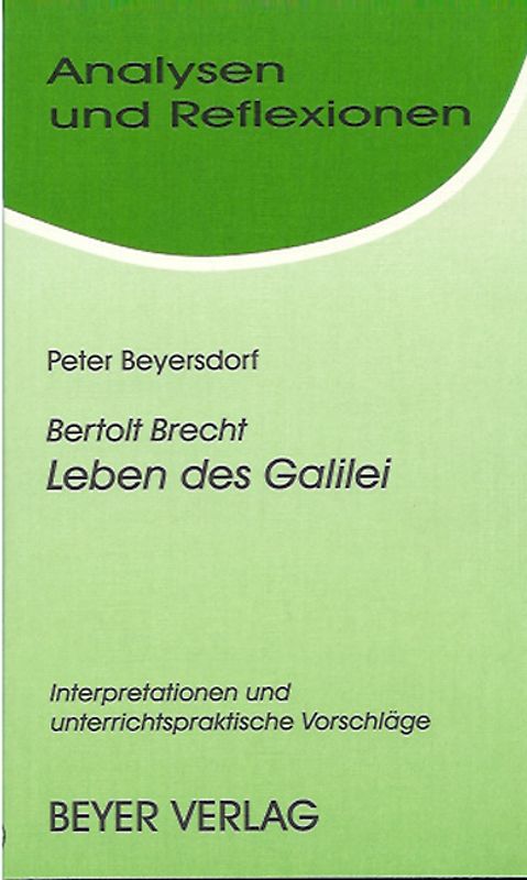 Brecht,Bertolt - Leben des Galilei