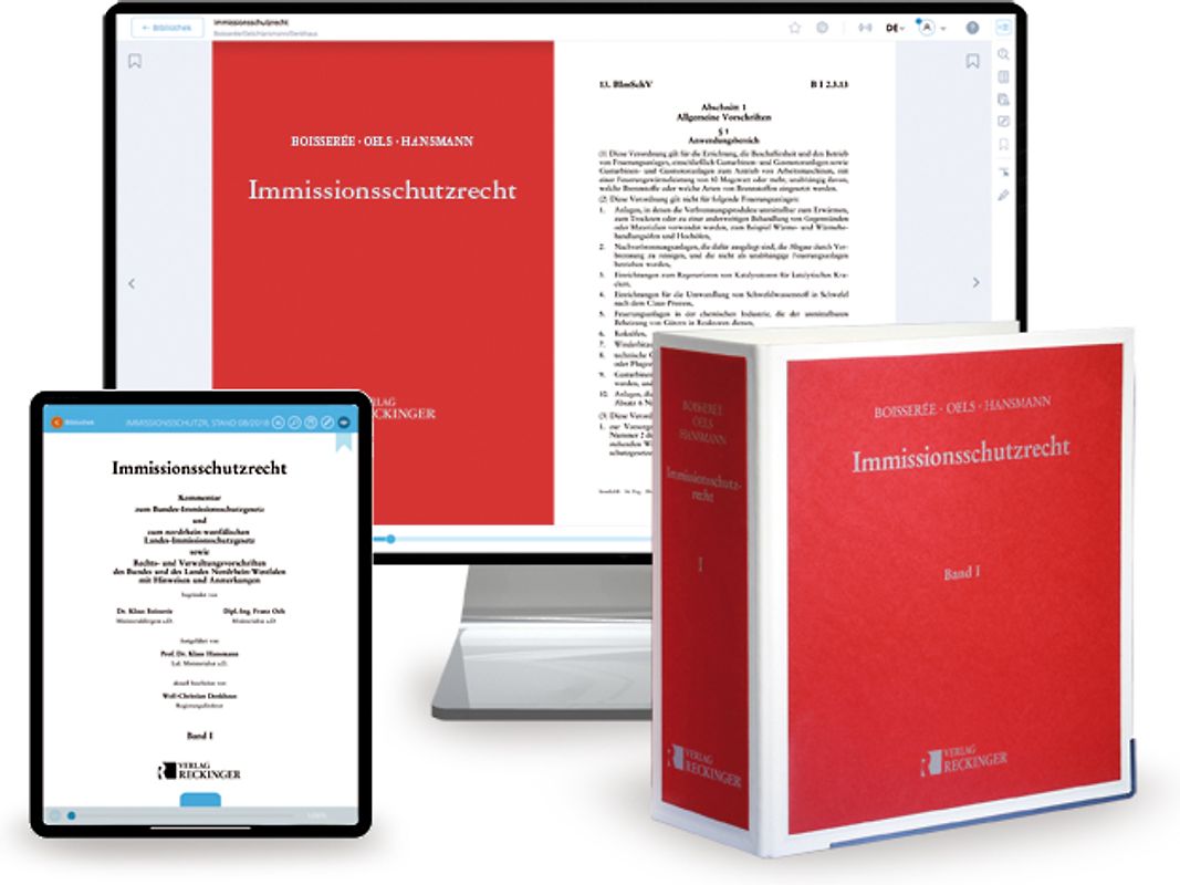 Immissionsschutzrecht – Print + Digital