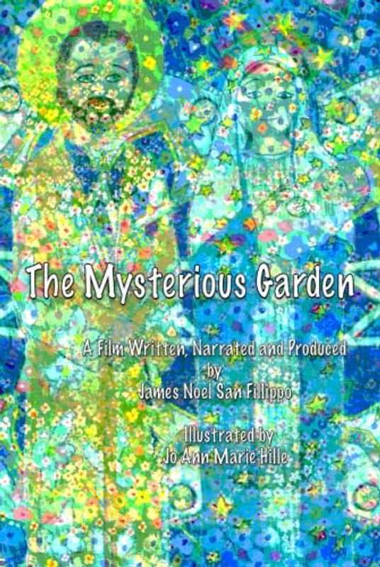 The Mysterious Garden Lined Notebook Journal, Holy Family Stain Glass Cover Artwork