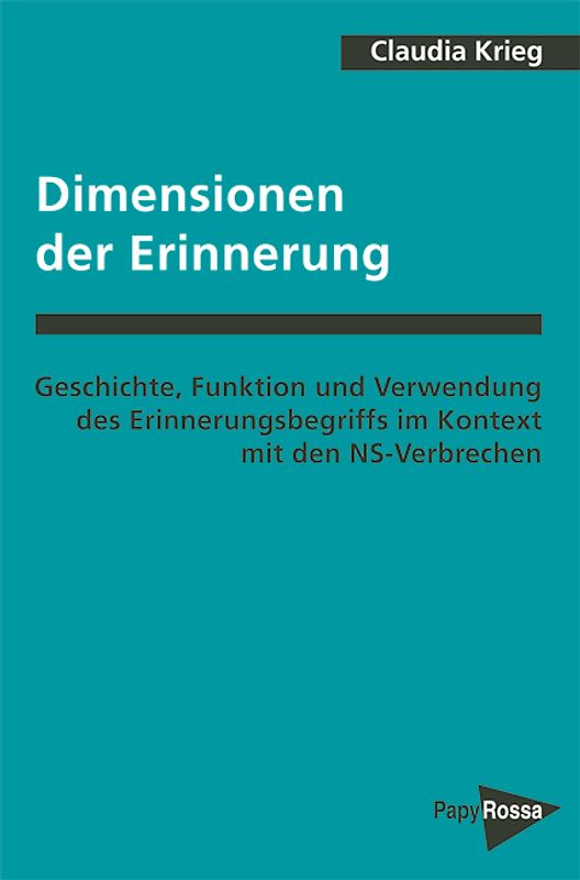 Dimensionen der Erinnerung