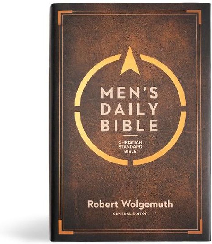 CSB Men's Daily Bible, Hardcover
