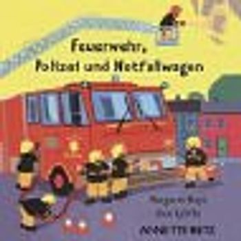 Feuerwehr, Polizei und Notfallwagen