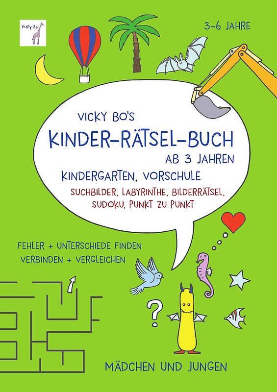 Kinder-Rätsel ab 3 Jahren