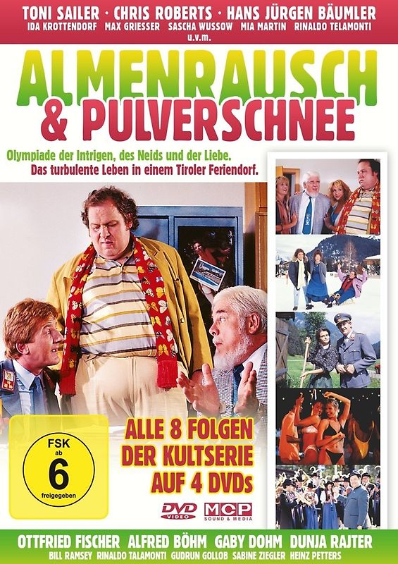 Almenrausch & Pulverschnee Alle 8 Folge der Kultserie [4 DVDs] DVD