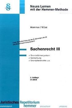 Sachenrecht III